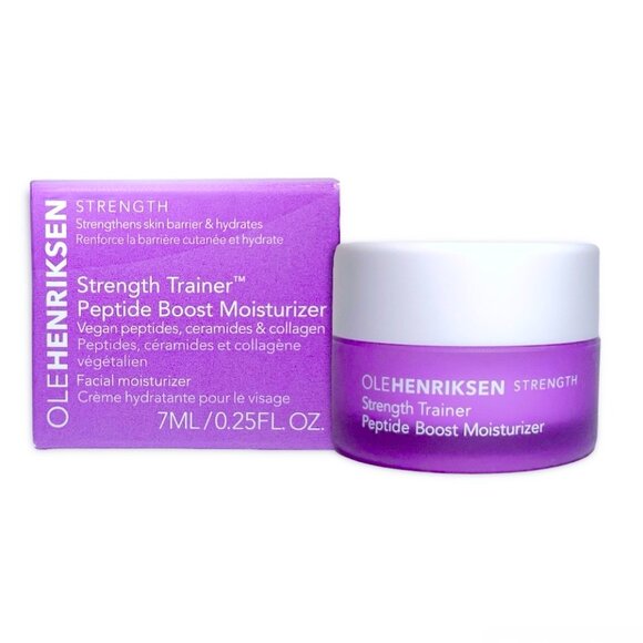 Ole Henriksen—Strength Trainer Peptide Boost Moisturizer—Deluxe Mini (7mL) *NIB* - Picture 1 of 8